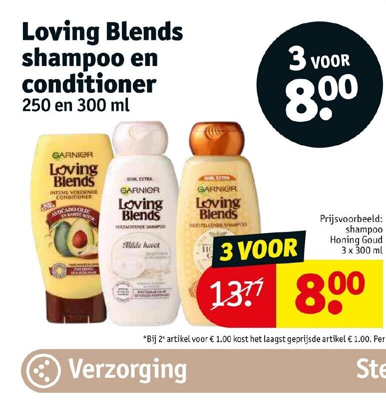 Loving Blends Shampoo En Conditioner 300ml Aanbieding Bij Kruidvat