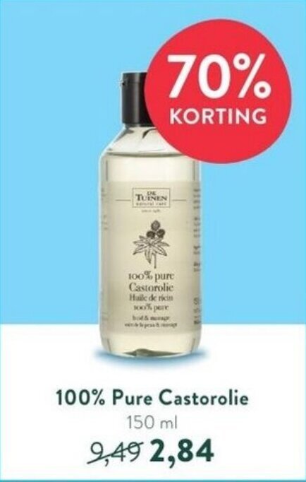 100 Pure Castorolie 150ml Aanbieding Bij Holland Barrett