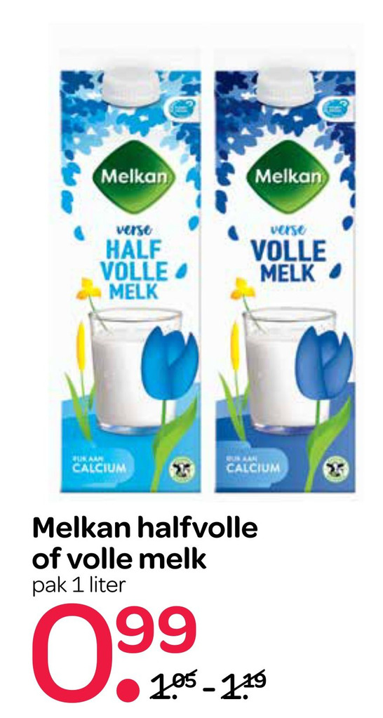 Melkan Halfvolle Of Volle Melk Liter Aanbieding Bij Spar