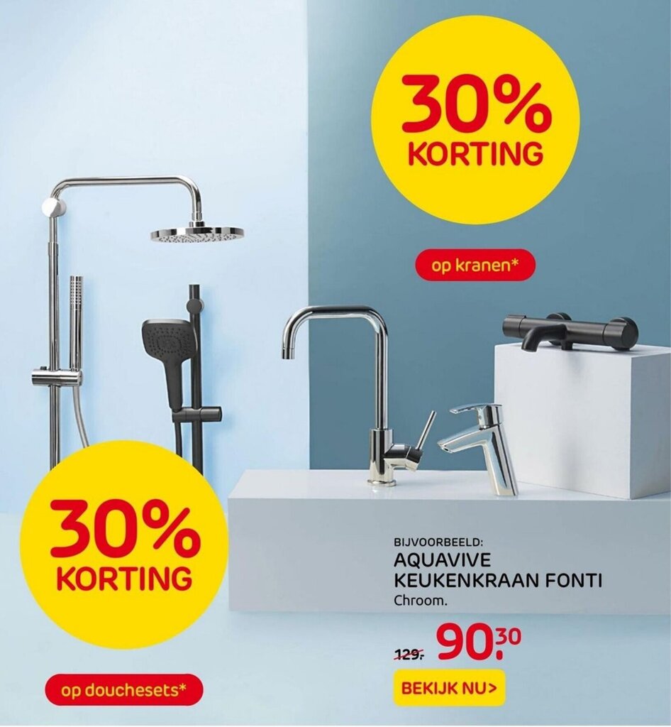 Aquavive Keukenkraan Fonti Aanbieding Bij Praxis