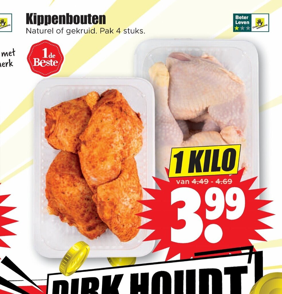 Kippenbouten Stuks Kilo Aanbieding Bij Dirk