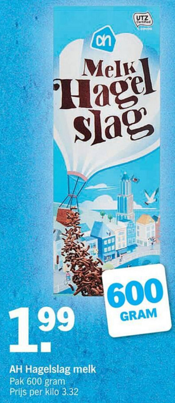 Ah Hagelslag Melk G Aanbieding Bij Albert Heijn