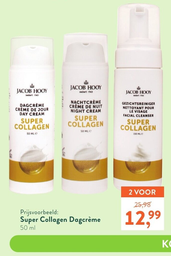 Super Collagen Dagcreme Ml Aanbieding Bij Holland Barrett