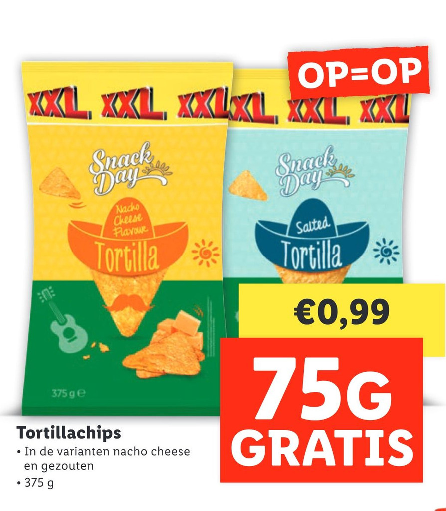 Tortillachips Aanbieding Bij Lidl