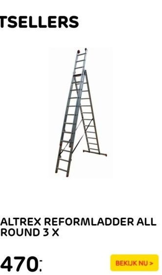 Altrex Reformladder All Round X Aanbieding Bij Praxis