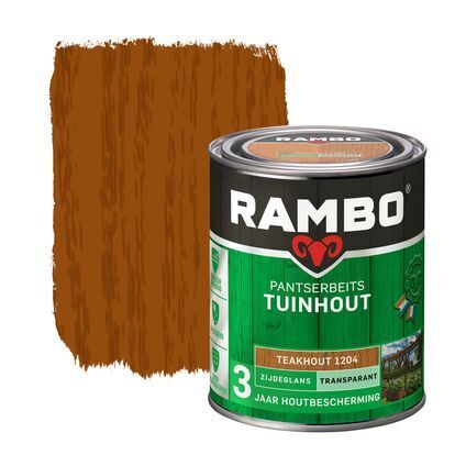 Rambo Pantserbeits Tuinhout Transparant Zijdegl Aanbieding Bij Praxis