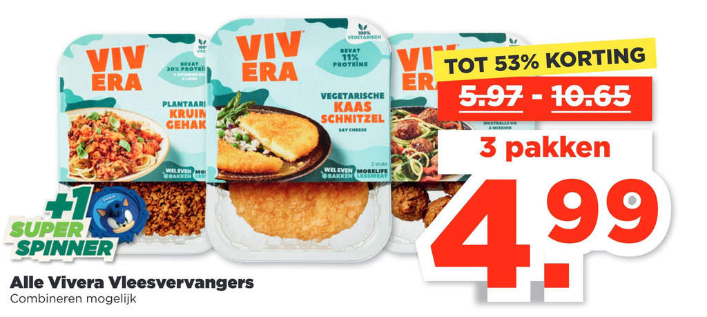 Alle Vivera Vleesvervangers Aanbieding Bij Plus