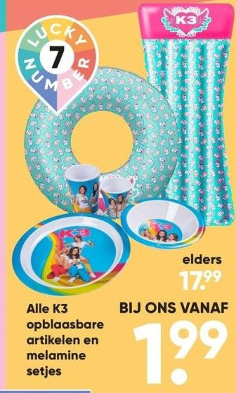 Opblaasbare Artikelen En Melamine Setjes Aanbieding Bij Big Bazar