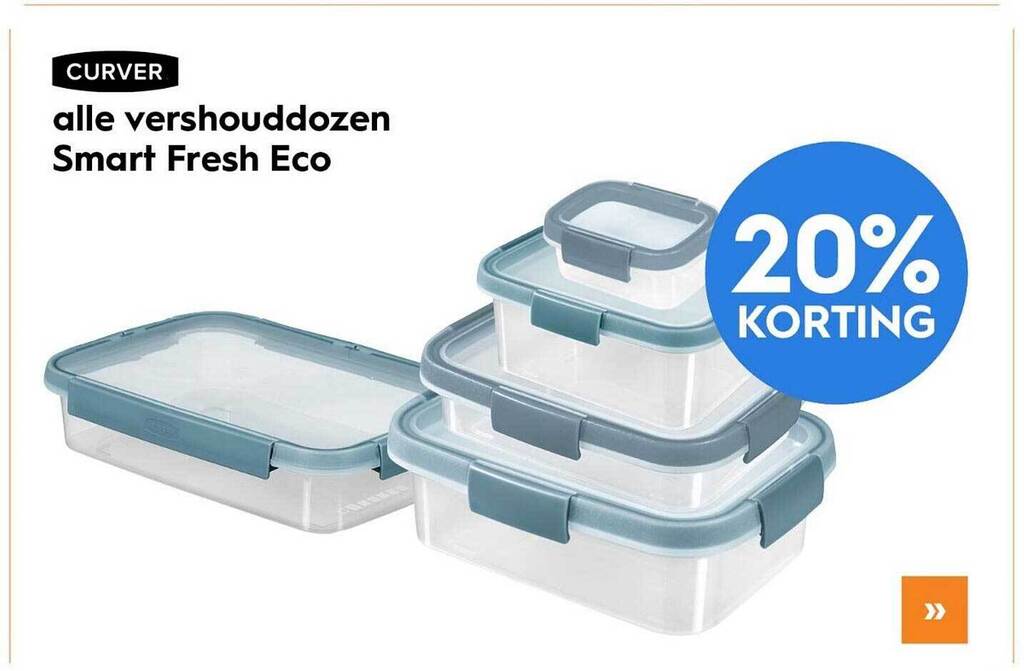 Curver Alle Vershouddozen Smart Fresh Eco Korting Aanbieding Bij