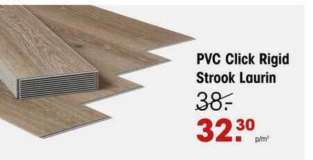 Pvc Click Rigid Strook Laurin Aanbieding Bij Kwantum