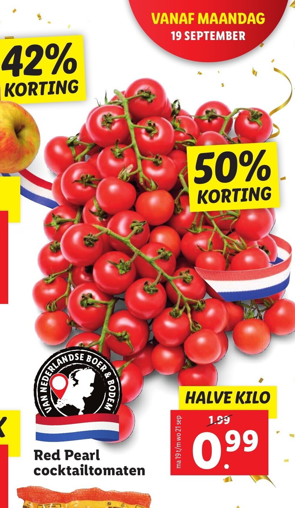 Red Pearl Cocktailtomaten Halve Kilo Aanbieding Bij Lidl