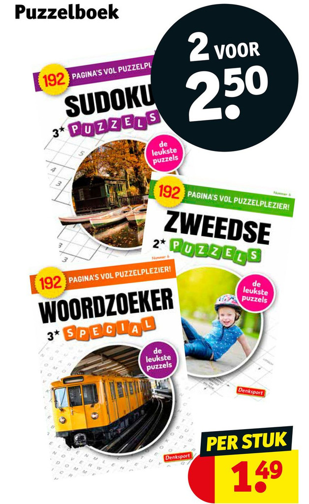 Puzzelboek Aanbieding Bij Kruidvat