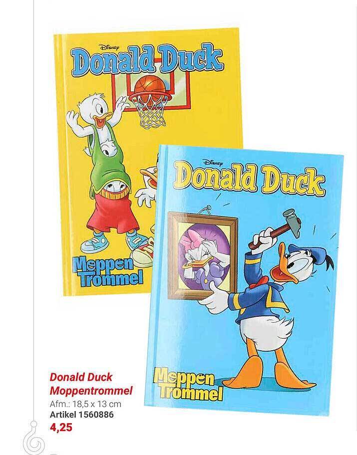 Donald Duck Moppentrommel Aanbieding Bij Lobbes