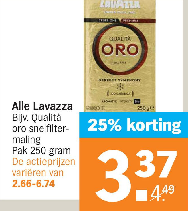 Alle Lavazza Aanbieding Bij Albert Heijn