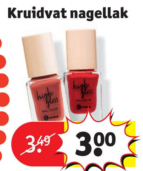 Kruidvat Nagellak Aanbieding Bij Kruidvat