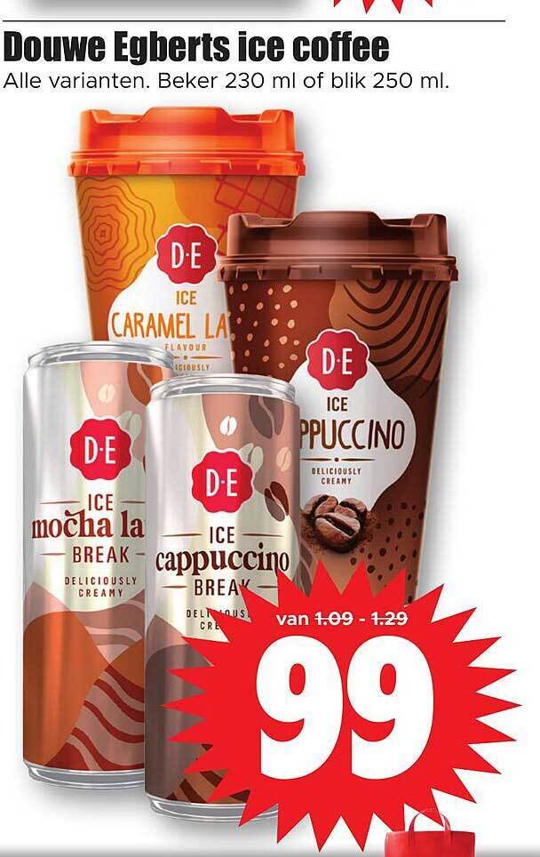 Douwe Egberts Ice Coffee Aanbieding Bij Dirk