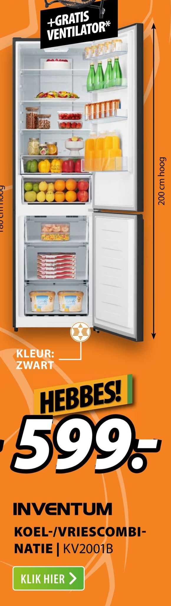 INVENTUM KOEL VRIESCOMBINATIE Aanbieding Bij Expert