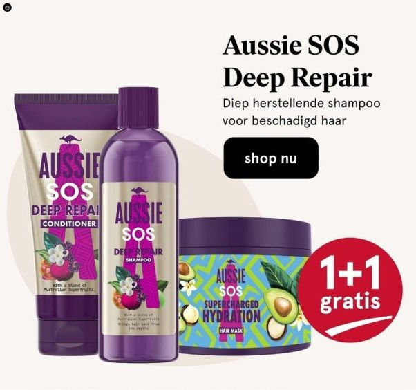 Aussie Sos Deep Repair Aanbieding Bij Etos