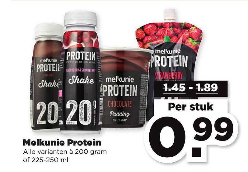 Melkunie Protein Aanbieding Bij Plus