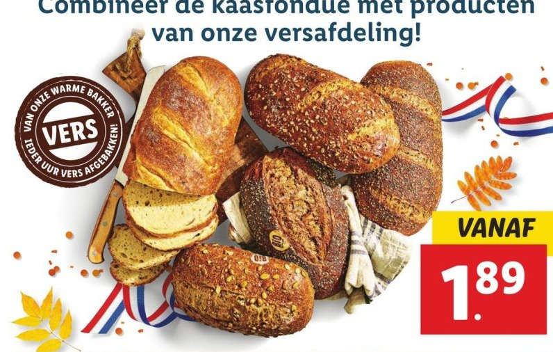 Combineer De Kaasfondue Met Producten Van Onze Versafdeling Aanbieding