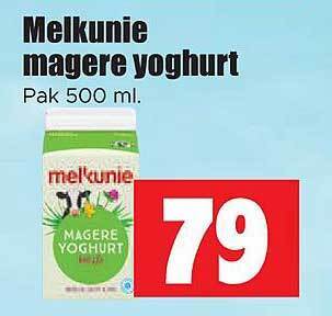 Melkunie Magere Yoghurt Aanbieding Bij Dirk