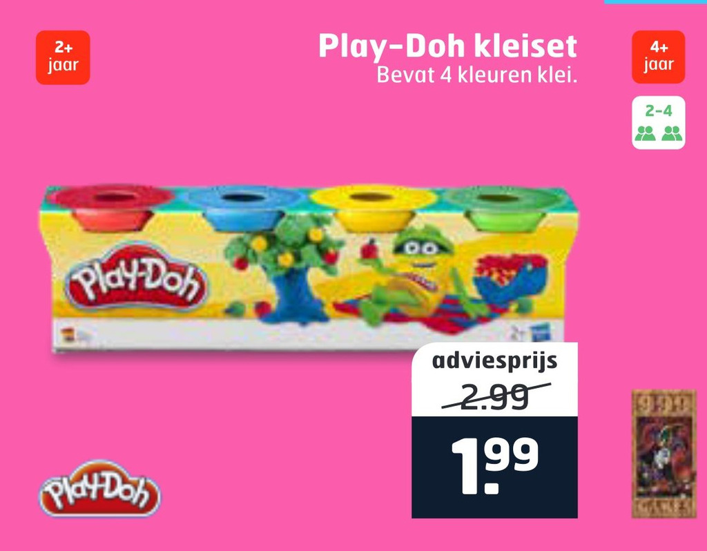 Play Doh Kleiset Aanbieding Bij Trekpleister