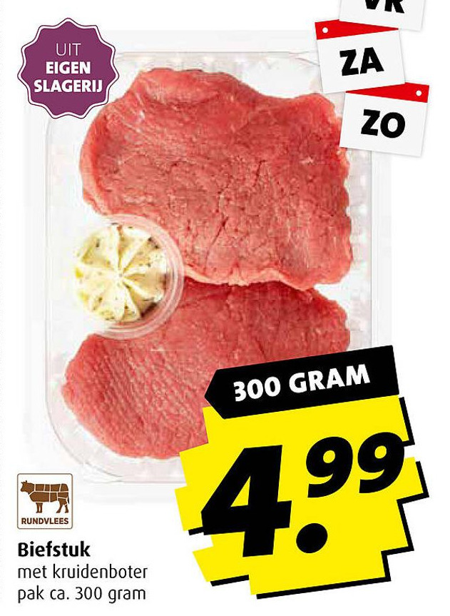 Biefstuk Aanbieding Bij Boni