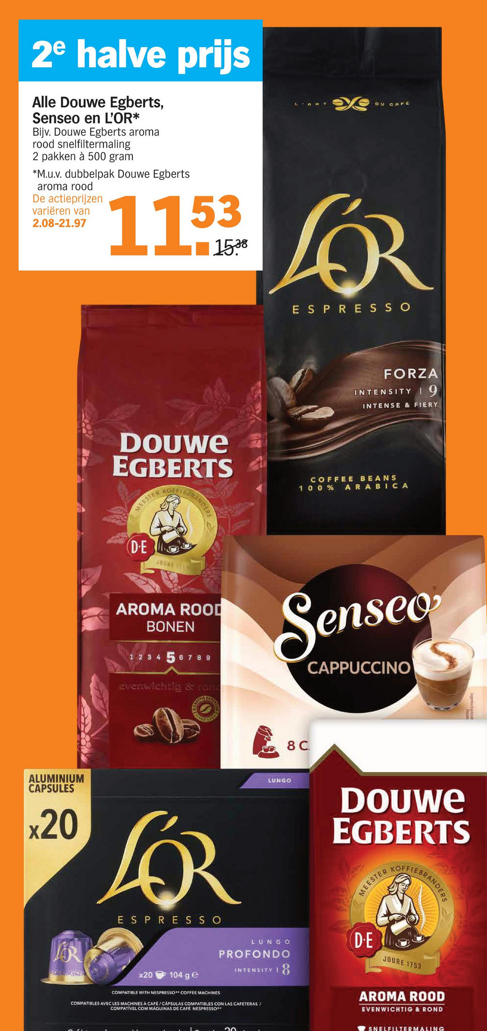 Alle Douwe Egberts Senseo En L Or Aanbieding Bij Albert Heijn