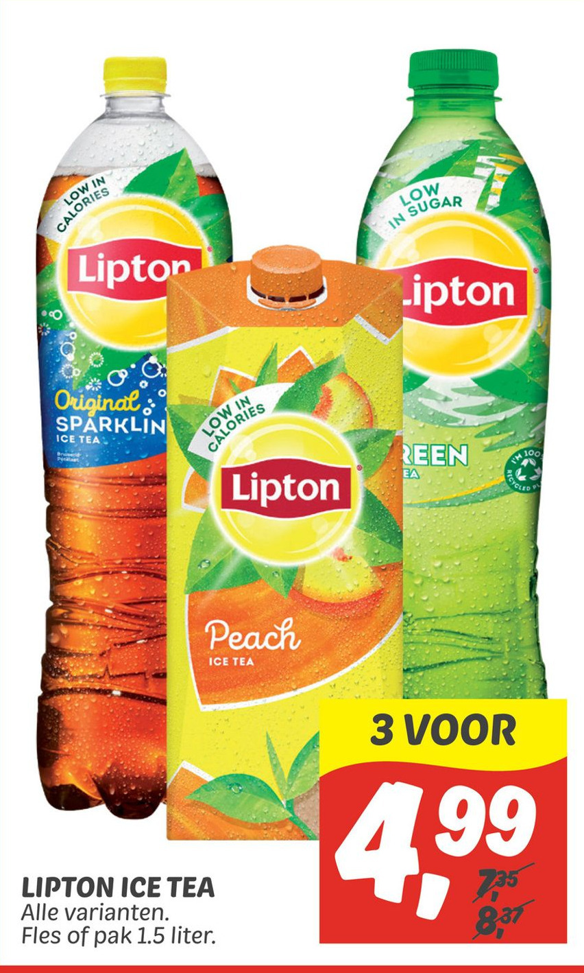 Lipton Ice Tea Aanbieding Bij Dekamarkt