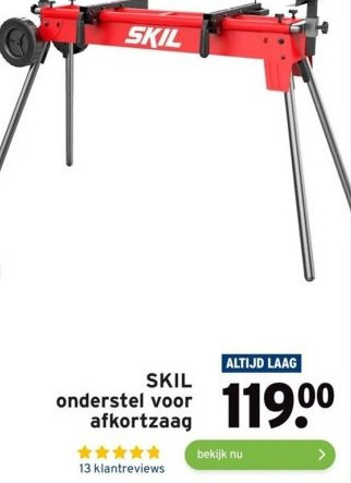 Skil Onderstel Voor Afkortzaag Aanbieding Bij GAMMA