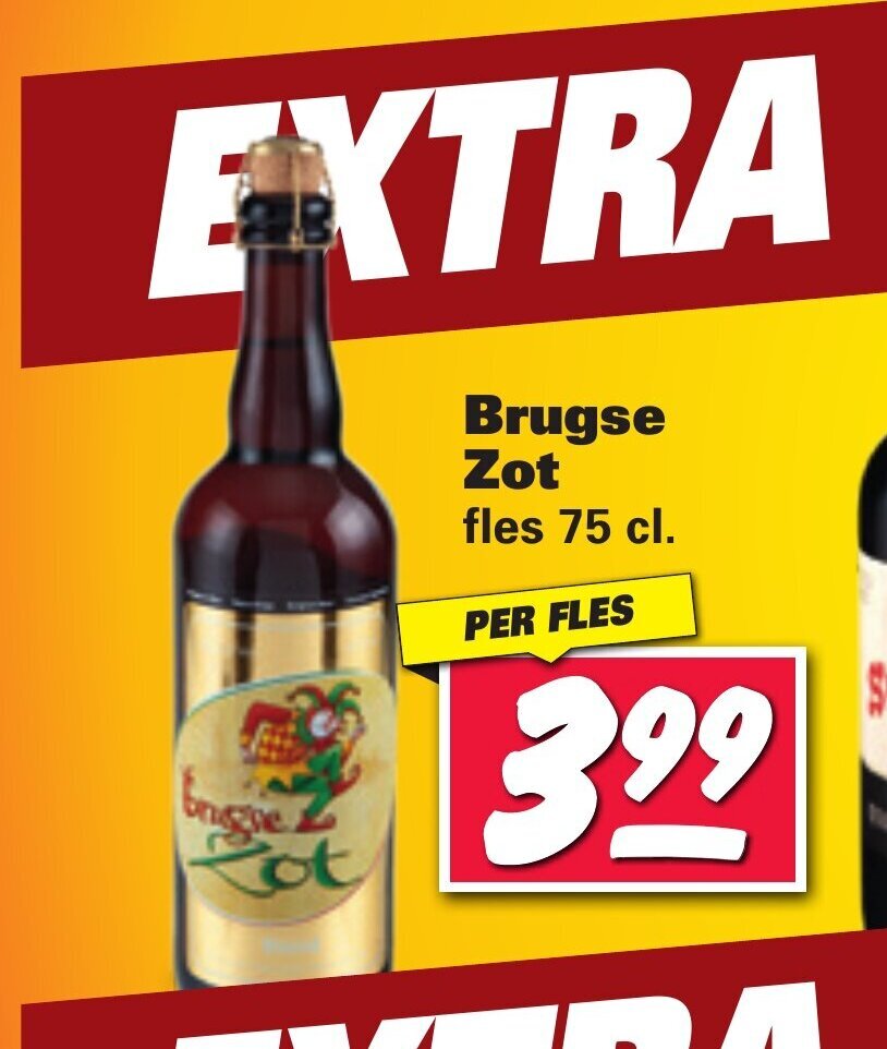 Brugse Zot 75 Cl Per Fles Aanbieding Bij Nettorama