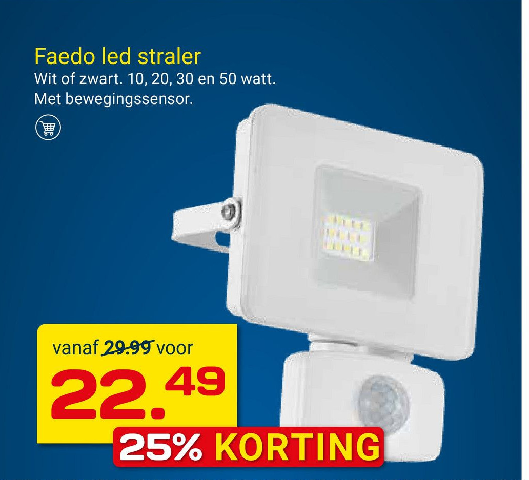 Faedo Led Straler Aanbieding Bij Kluswijs