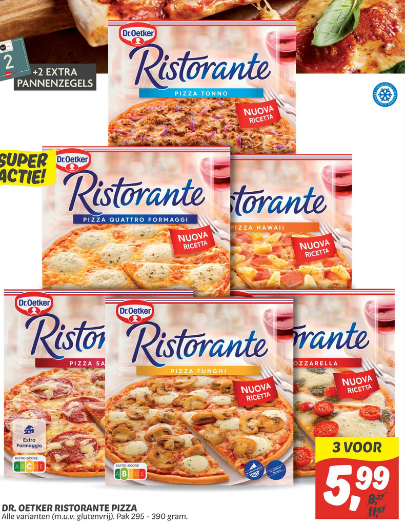 Dr Oetker Ristorante Pizza Aanbieding Bij Dekamarkt