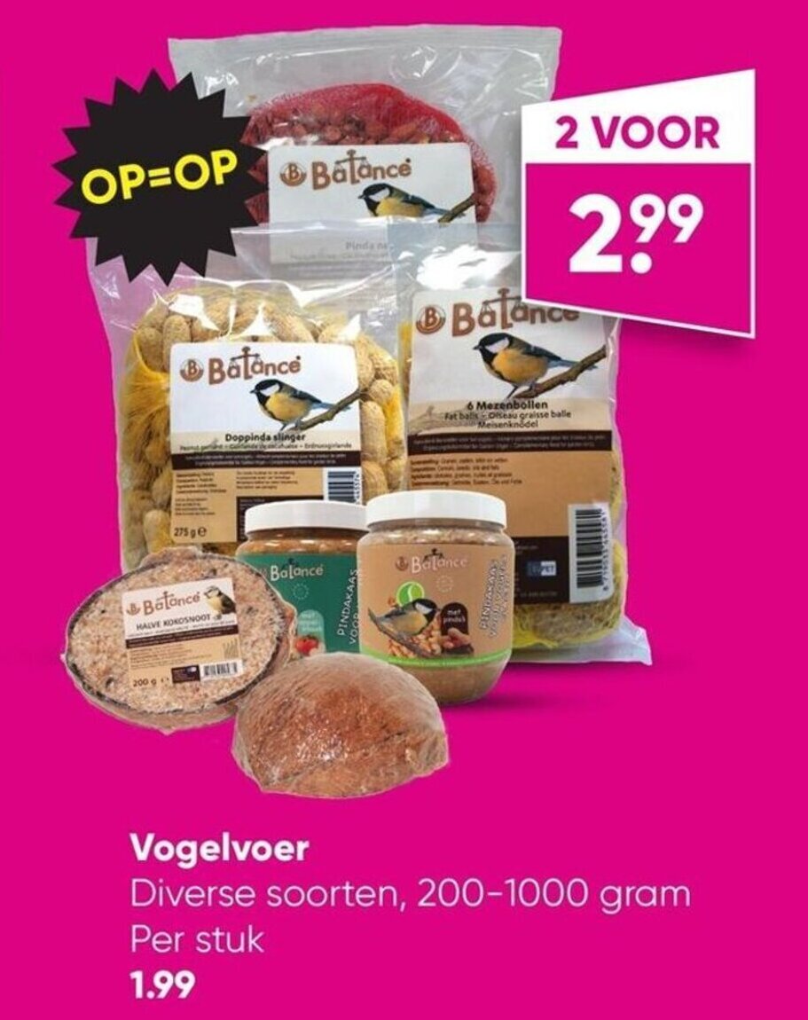 Vogelvoer Aanbieding Bij Big Bazar