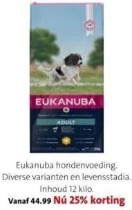 Eukanuba Hondenvoeding Aanbieding Bij Intratuin