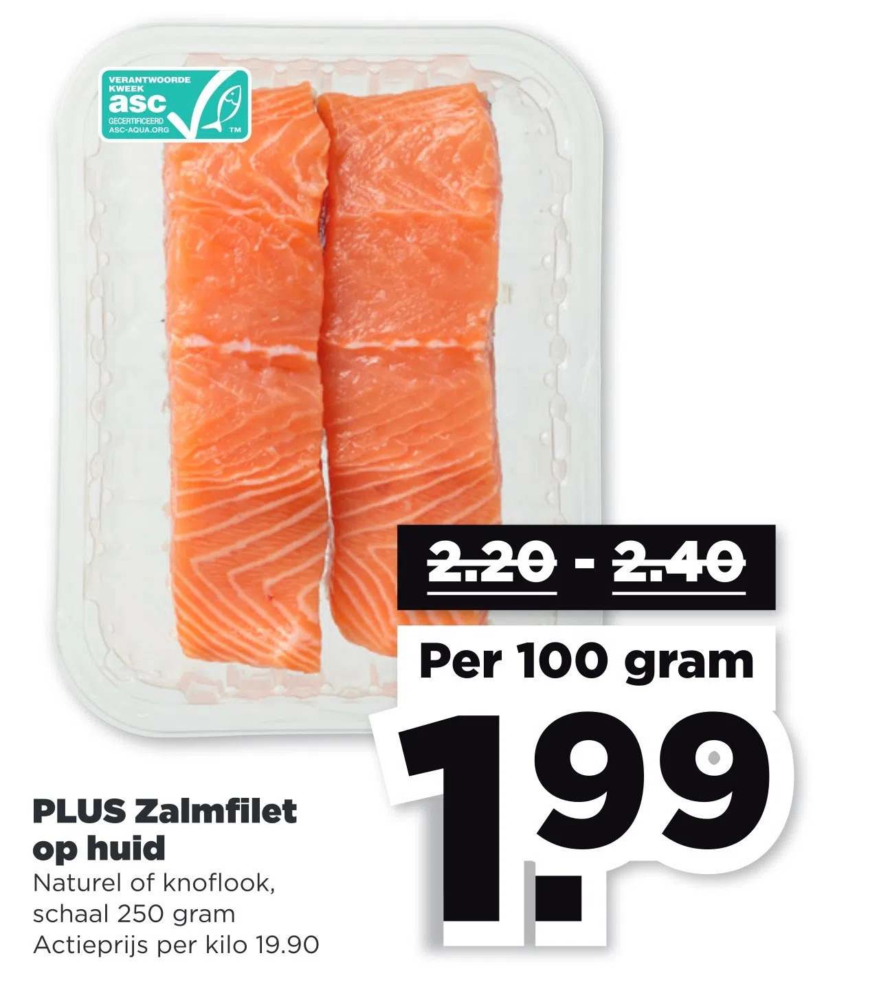 Plus Zalmfilet Op Huid Aanbieding Bij Plus