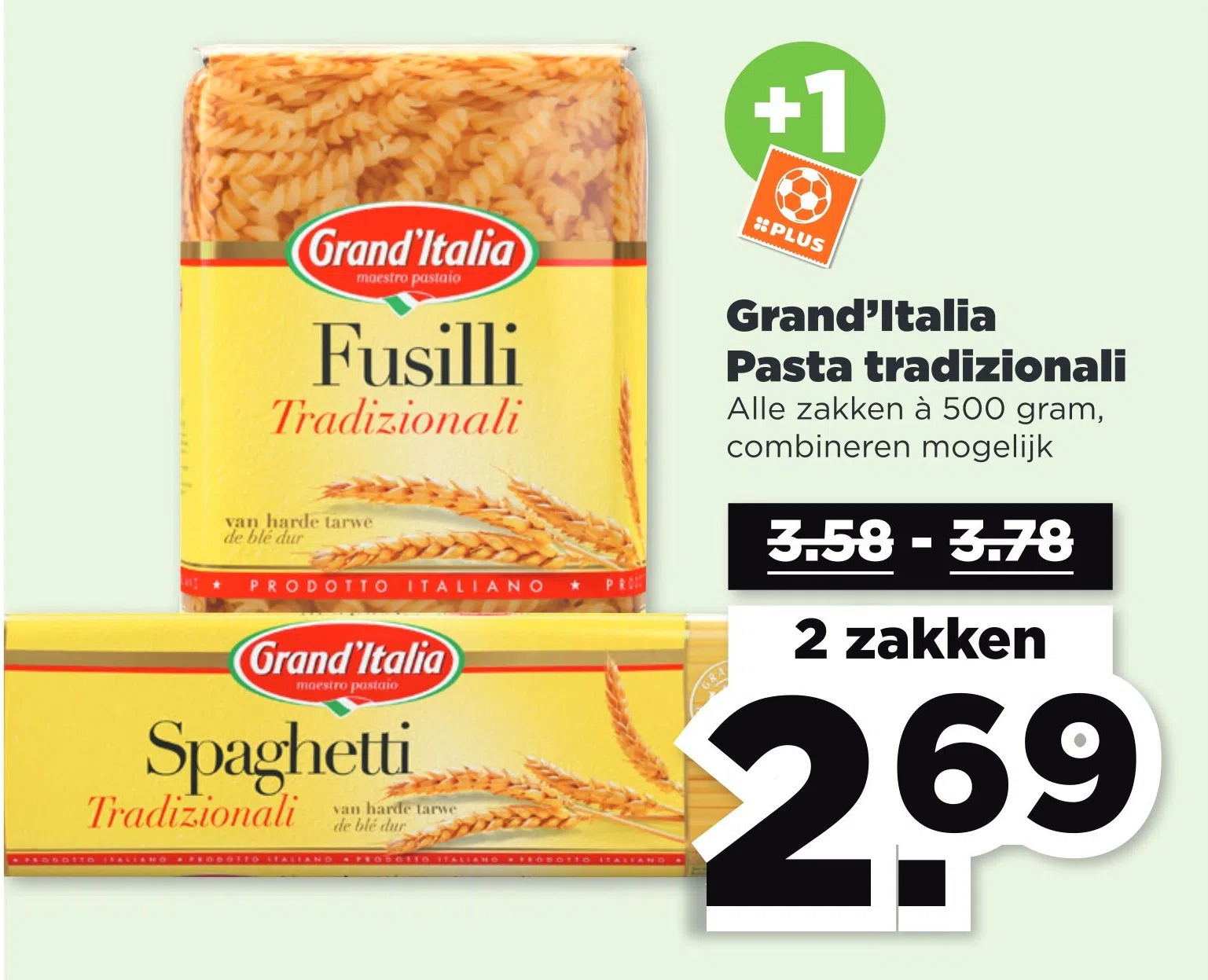 Grand Italia Pasta Tradizionali Aanbieding Bij PLUS