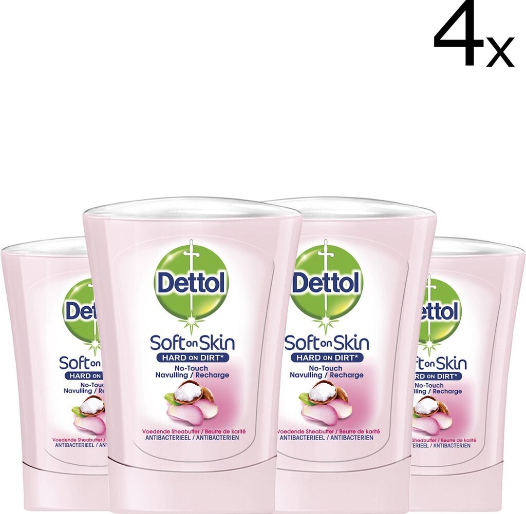 Dettol No Touch Wasgel Navulling Voedende Sheabutter 250 Ml