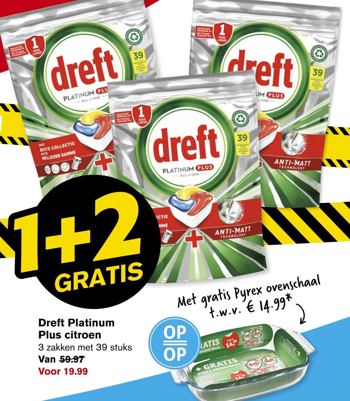 Dreft Platinum Plus Citroen Aanbieding Bij Hoogvliet