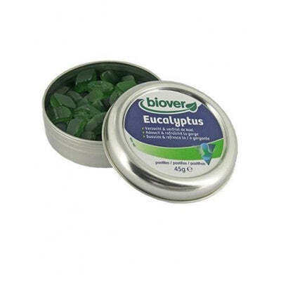 Biover Eucalyptus Pastilles 45 Gram Aanbieding Bij Vitamins