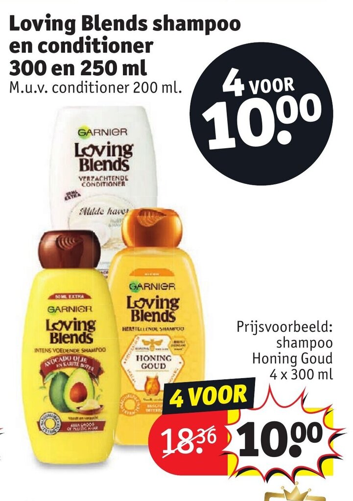 Loving Blends Shampoo En Conditioner En Ml Aanbieding Bij Kruidvat