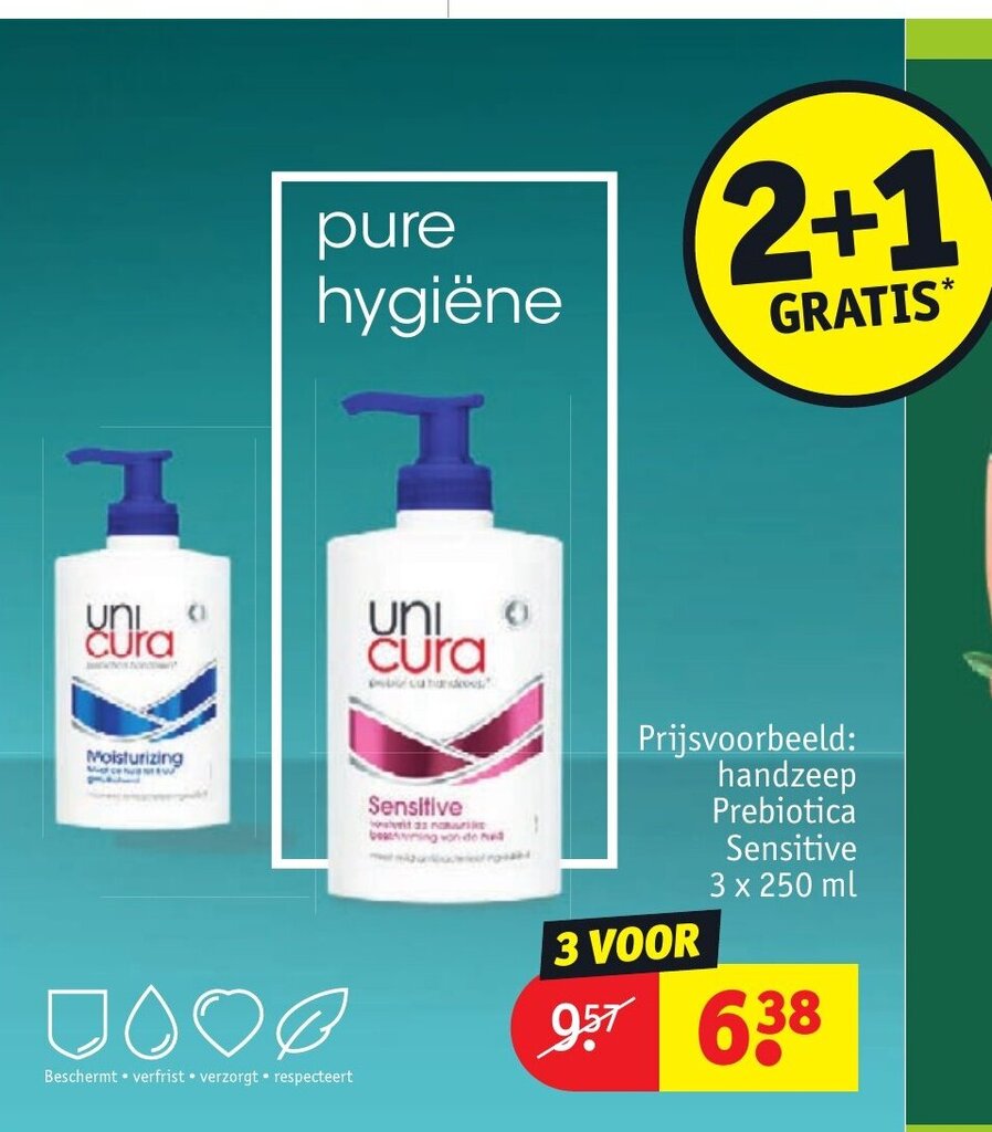 Keuze Uit Het Hele Assortiment Unicura 2 1 Gratis Aanbieding Bij Kruidvat