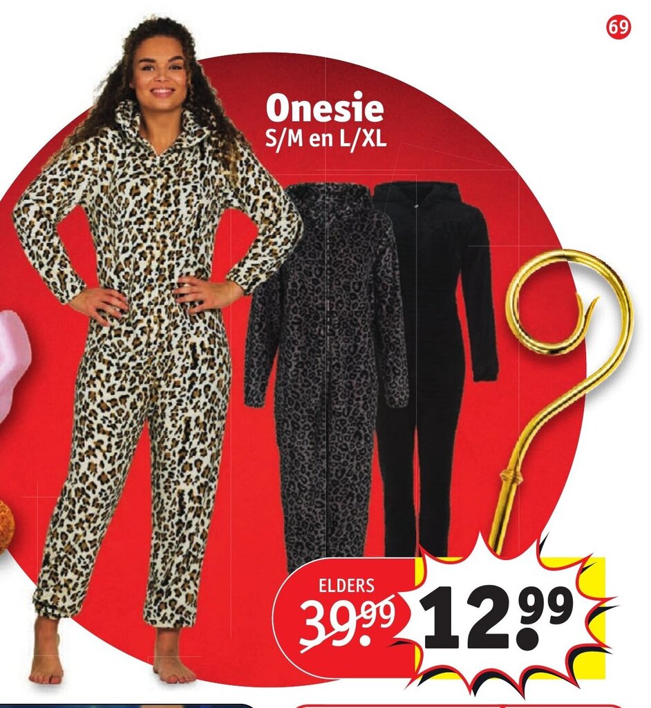 Onesie S M En L XL Aanbieding Bij Kruidvat