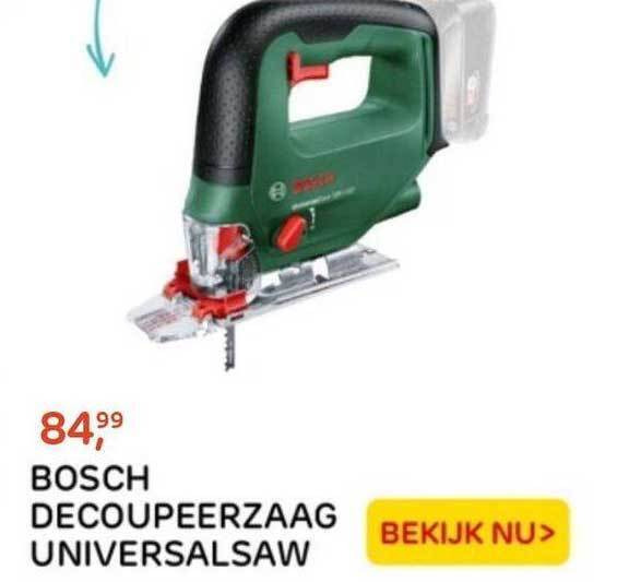 Bosch Decoupeerzaag Universalsaw Aanbieding Bij Praxis