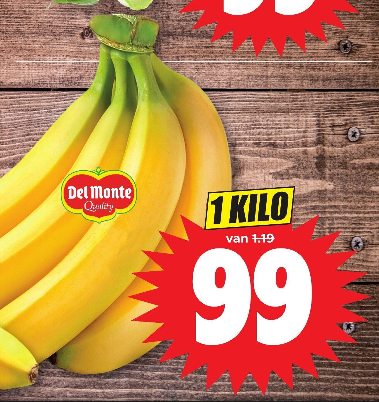 Del Monte Bananen Kilo Aanbieding Bij Dirk