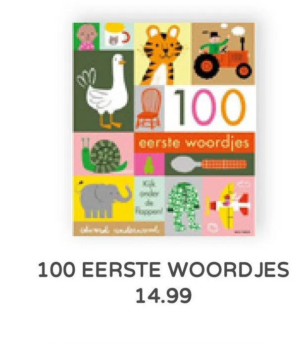 100 Eerste Woordjes Aanbieding Bij Prenatal