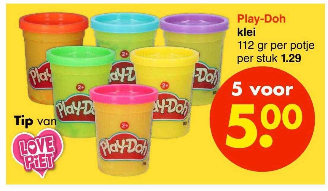 Play Doh Klei Aanbieding Bij Wibra