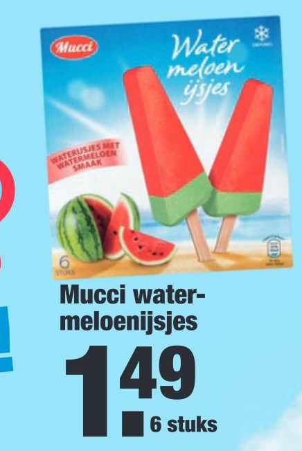 Mucci Water Meloenijsjes Aanbieding Bij ALDI