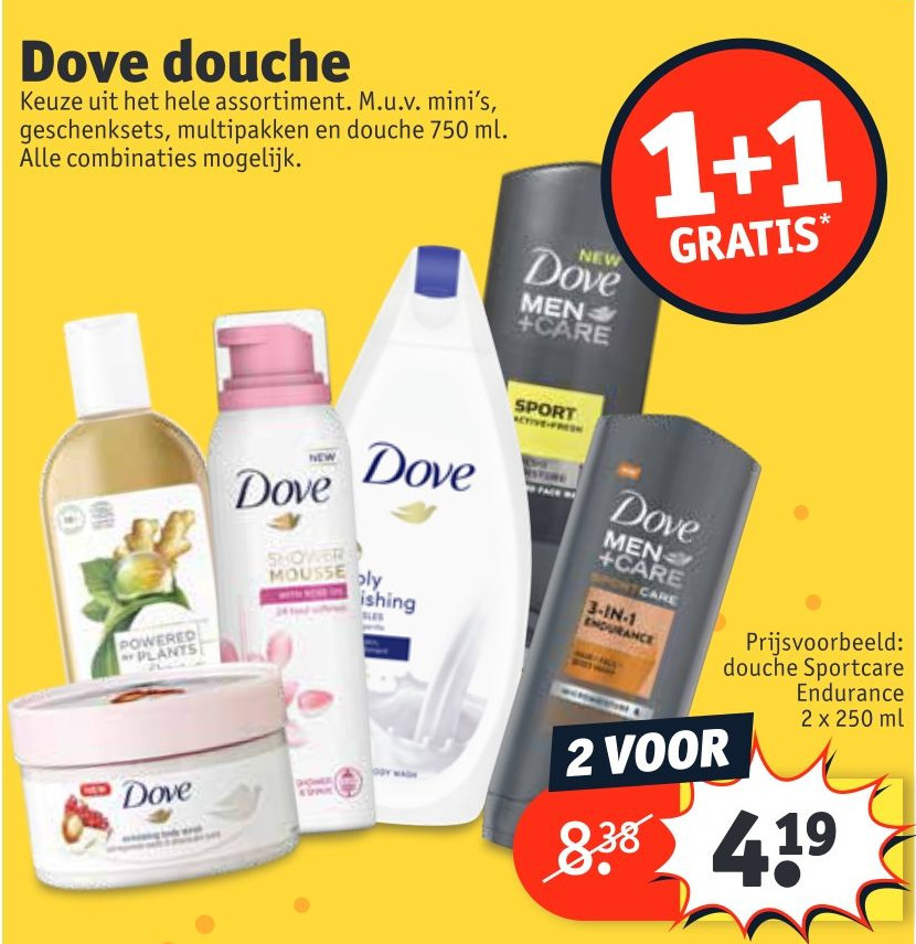 Dove Douche Aanbieding Bij Kruidvat