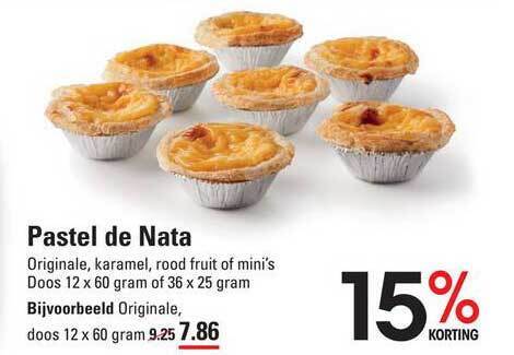 Pastel De Nata Aanbieding Bij Sligro